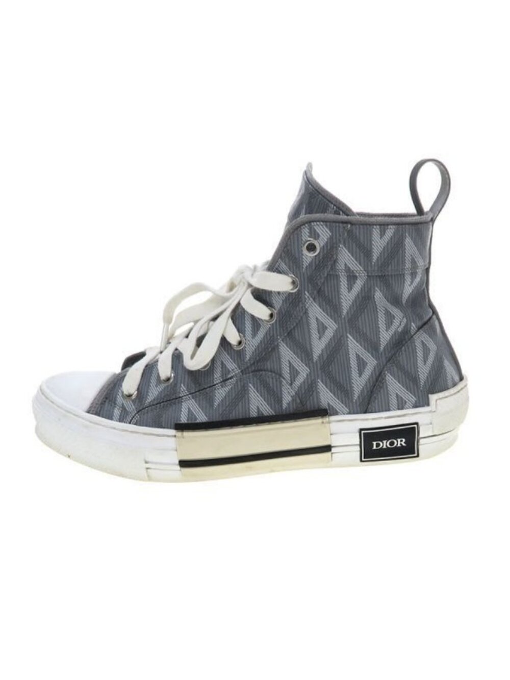 Christian Dior Size 25 Gray Sneakers - Picture 2 of 9